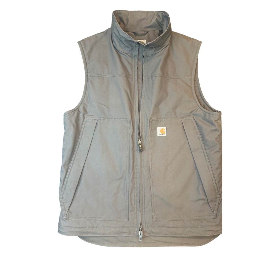 Carhartt Mens Full Swing Cryder Vest Shadow Gray Quick Duck L Tall 101494 022